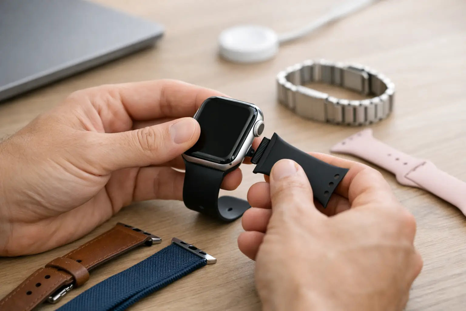 Apple Watch bandje vervangen zonder gedoe