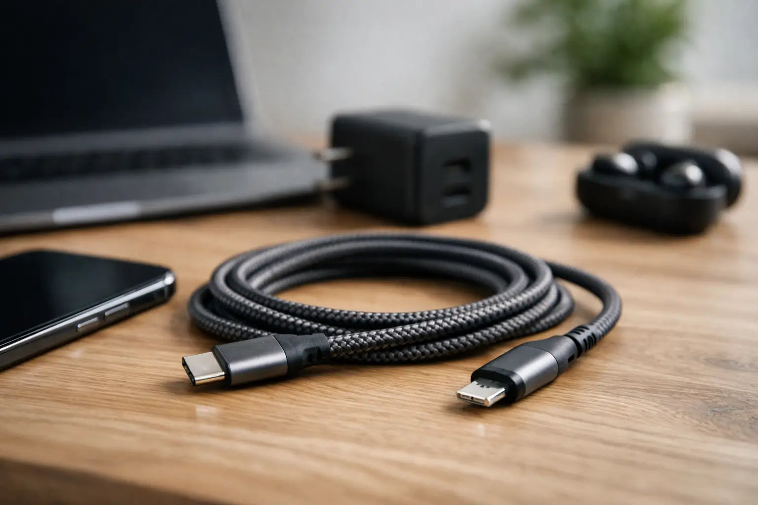Review gevlochten oplaadkabel: slim of niet?