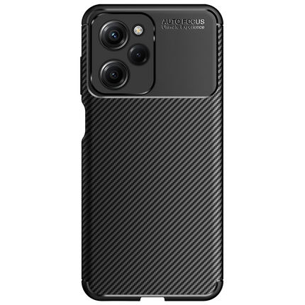Poco X5 Pro - Rugged Soft TPU Case - Black