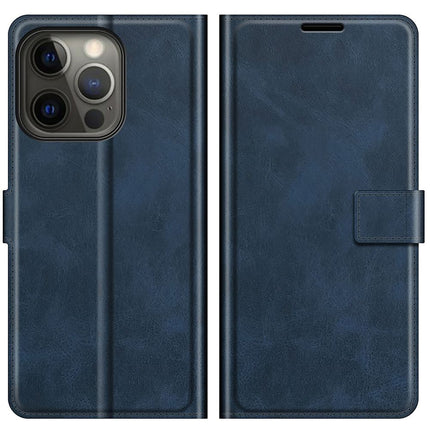 iPhone 13 Pro - Magnetic Business Wallet Case - Blue