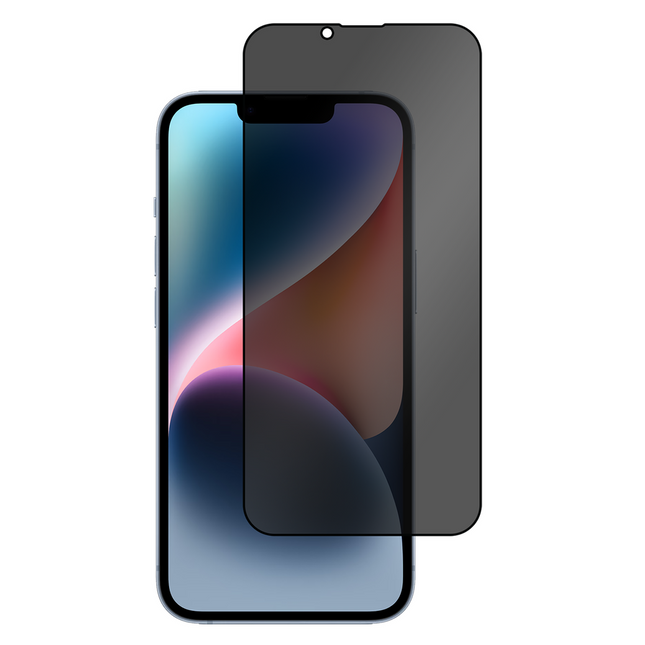 iPhone 14 - Privacy Screenprotector Tempered Glass