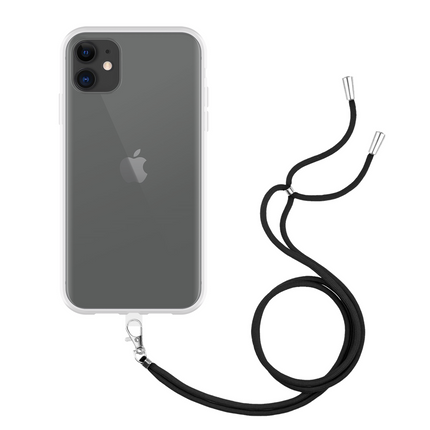 iPhone 11 Necklace TPU Case - Clear - Casebump