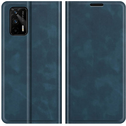 Realme GT - Magnetic Wallet Case - Blue