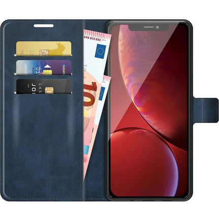 iPhone 13 Pro - Magnetic Business Wallet Case - Blue