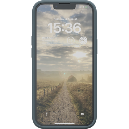Njord Collections Case iPhone 14 Plus - Fabric Tonal - Dark Grey