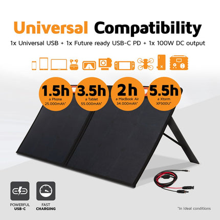 Xtorm Solar Panel 100W