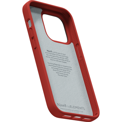Njord Collections Case iPhone 14 Pro Max - Comfort+ - Orange
