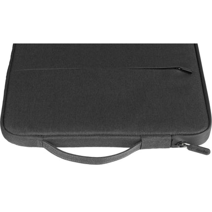Gecko Covers Universal Eco Laptop Case - 17 inch - Zipper Sleeve - 100% GRS - Black