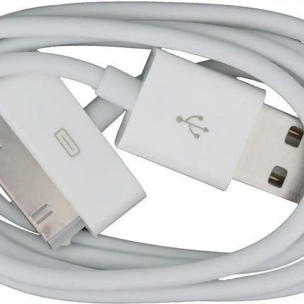 Xccess Data Cable Apple Iphone 3G(S)/4(S)/Ipad 2/3/4 White Bulk Xccess