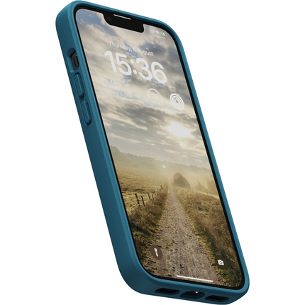Njord Collections Case iPhone 14 Plus - Fabric Tonal - Deep Sea