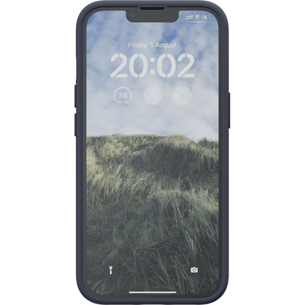 Njord Collections Case iPhone 14 Plus - Genuine Leather - Black
