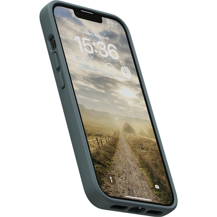 Njord Collections Case iPhone 14 Plus - Fabric Tonal - Dark Grey