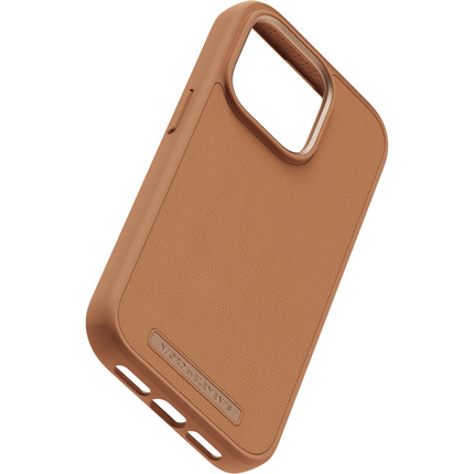 Njord Collections Case iPhone 14 Pro Max - Genuine Leather - Cognac