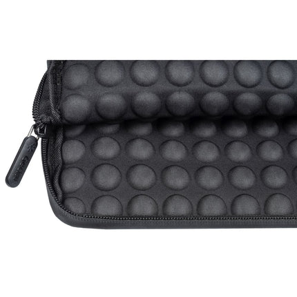 Gecko Covers Universal Eco Laptop Case - 17 inch - Zipper Sleeve - 100% GRS - Black