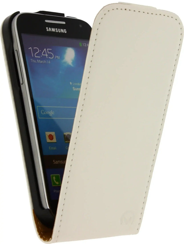 Mobilize Ultra Slim Flip Case Samsung Galaxy S4 Mini I9195 White Mobilize