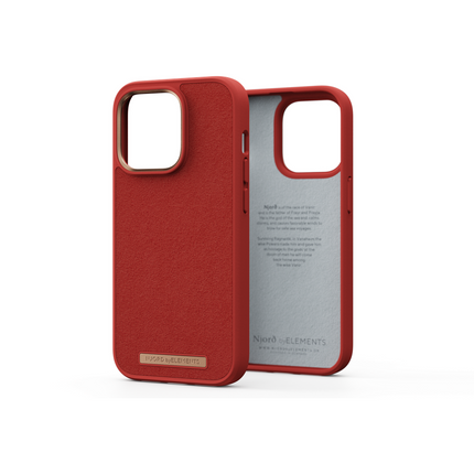Njord Collections Case iPhone 14 Pro Max - Comfort+ - Orange