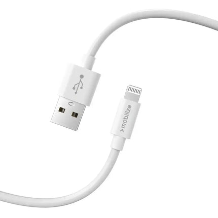 Mobilize Cable Usb To Apple Mfi Lightning 1M. 12W White Mobilize