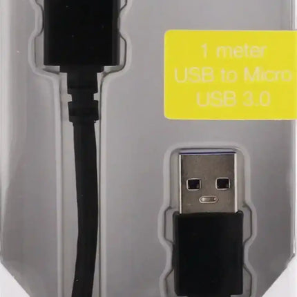 Mobilize Cable Usb To Micro Usb 3.0 1M. Black Mobilize