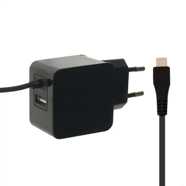 Mobilize Wall Charger Usb + Micro Usb 15W 1M. Black Mobilize