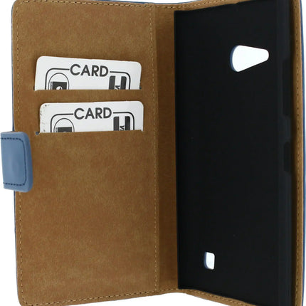 Mobilize Slim Wallet Book Case Nokia Lumia 735 Dark Blue Mobilize