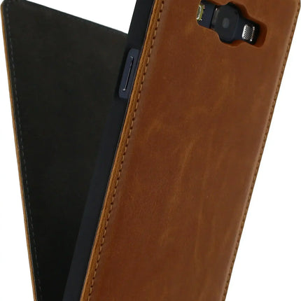 Mobilize Premium Magnet Flip Case Samsung Galaxy A5 Brown Mobilize