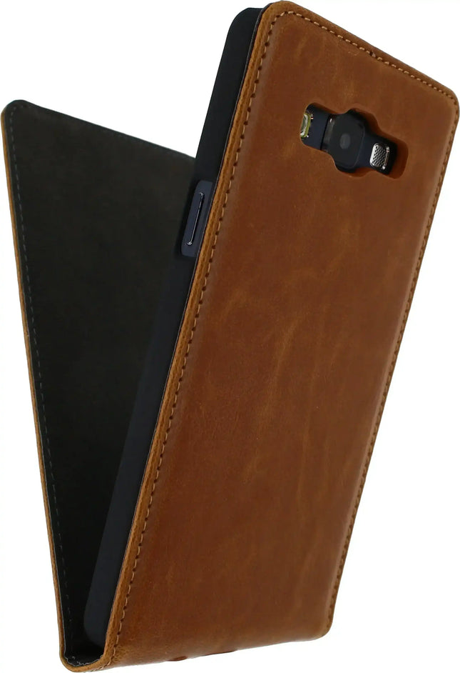 Mobilize Premium Magnet Flip Case Samsung Galaxy A5 Brown Mobilize
