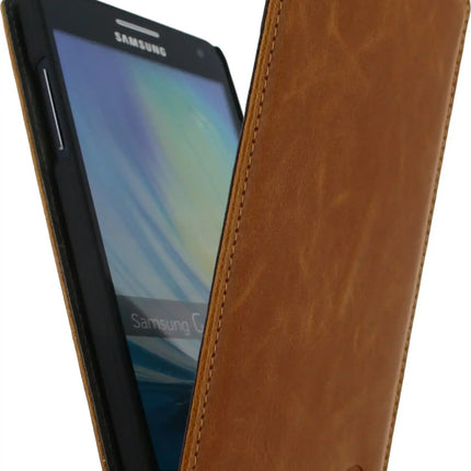 Mobilize Premium Magnet Flip Case Samsung Galaxy A5 Brown Mobilize