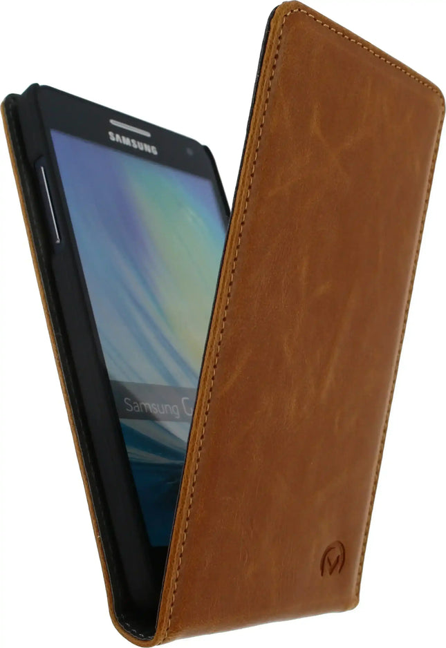Mobilize Premium Magnet Flip Case Samsung Galaxy A5 Brown Mobilize