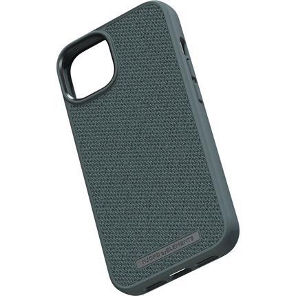 Njord Collections Case iPhone 14 Plus - Fabric Tonal - Dark Grey
