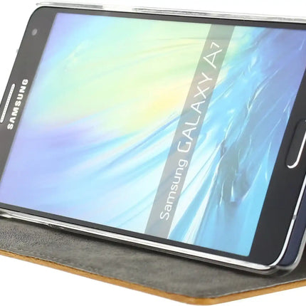 Mobilize Premium Magnet Book Case Samsung Galaxy A7 Brown Mobilize