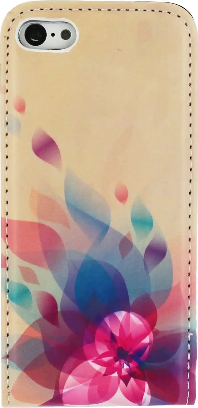 Mobilize Premium Magnet Flip Case Apple Iphone 5C Fire Flower Mobilize
