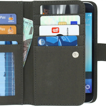 Mobilize All-In-One Wallet Book Case Samsung Galaxy S6 Black Mobilize