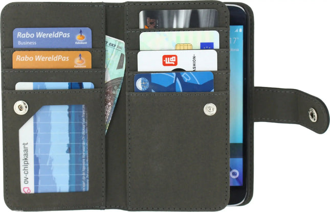 Mobilize All-In-One Wallet Book Case Samsung Galaxy S6 Black Mobilize