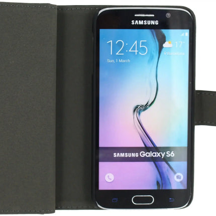 Mobilize All-In-One Wallet Book Case Samsung Galaxy S6 Black Mobilize
