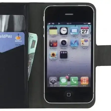 Mobilize Universal Wallet Book Case Small Black Mobilize