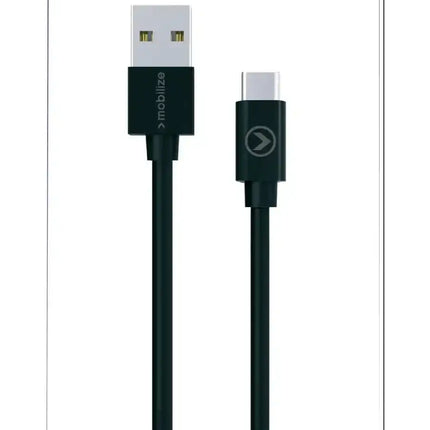 Mobilize Charge/Sync Cable Usb-C 1M. 15W Black Mobilize