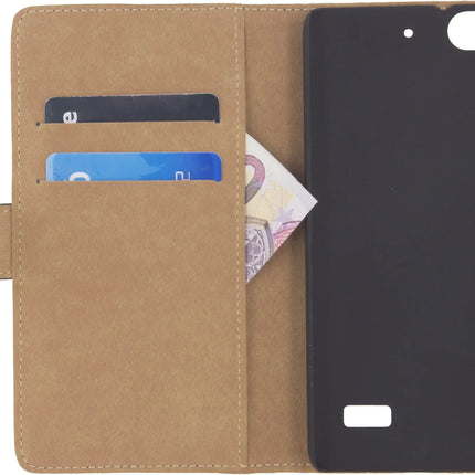 Mobilize Classic Wallet Book Case Huawei G Play Mini Black Mobilize