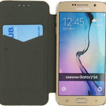 Mobilize Slim Booklet Samsung Galaxy S6 Soft Snake Creamy Rose Mobilize