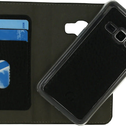 Mobilize Detachable Wallet Book Case Samsung Galaxy J1 2016 Black Mobilize