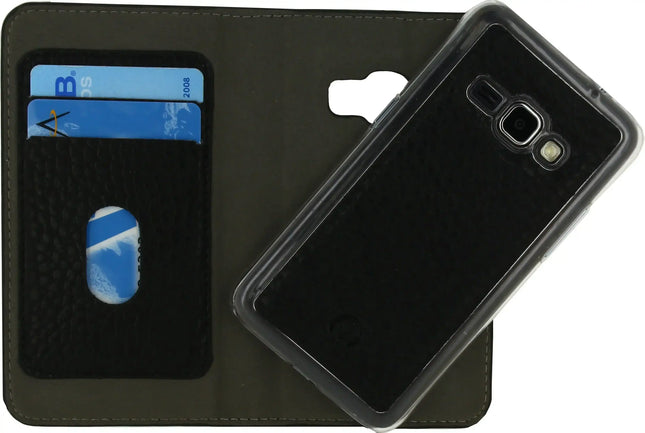 Mobilize Detachable Wallet Book Case Samsung Galaxy J1 2016 Black Mobilize