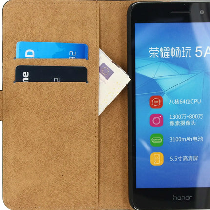 Mobilize Classic Wallet Book Case Huawei Y6 Ii Black Mobilize