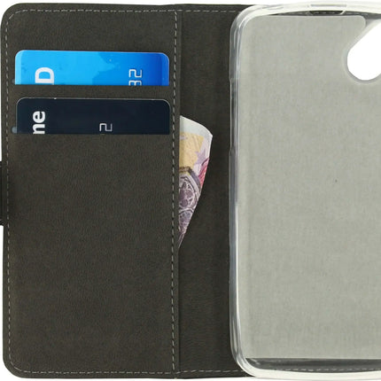 Mobilize Classic Gelly Wallet Book Case Wiko Sunny Black Mobilize