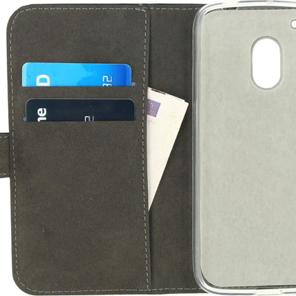 Mobilize Classic Gelly Wallet Book Case Motorola Moto G4 Play Black Mobilize