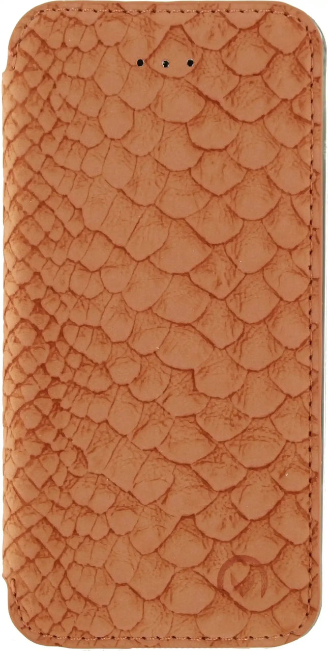 Mobilize Slim Gelly Booklet Apple Iphone 5/5S/Se Soft Snake Apricot Mobilize
