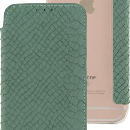 Mobilize Slim Gelly Booklet Apple Iphone 6/6S Soft Snake Wild Moss Mobilize