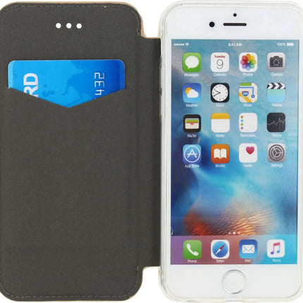 Mobilize Slim Gelly Booklet Apple Iphone 6/6S Soft Snake Creamy Rose Mobilize