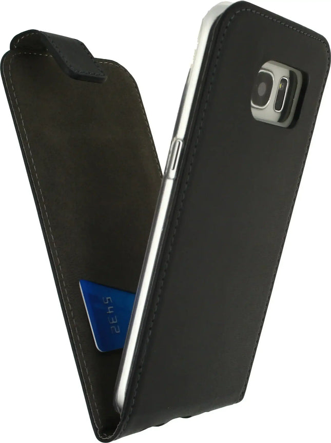 Mobilize Classic Gelly Flip Case Samsung Galaxy S7 Edge Black Mobilize