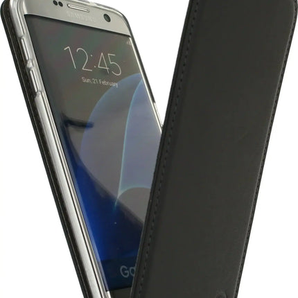 Mobilize Classic Gelly Flip Case Samsung Galaxy S7 Edge Black Mobilize