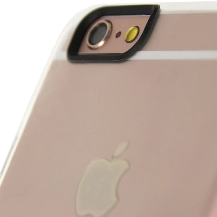 Mobilize Deluxe Gelly Case Apple Iphone 6/6S Clear Rose Gold Button Mobilize