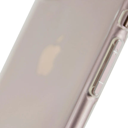 Mobilize Deluxe Gelly Case Apple Iphone 6/6S Clear Rose Gold Button Mobilize